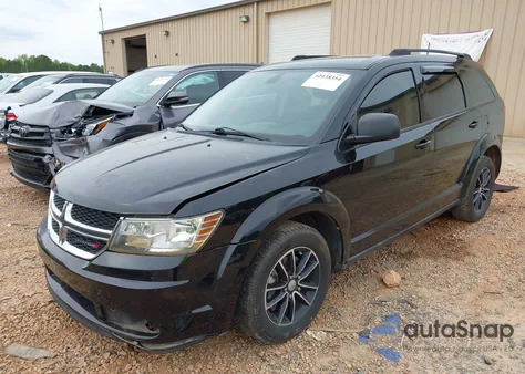 2018 Dodge Journey Se из США, поврежденный, VIN 3C4PDCAB8JT439584